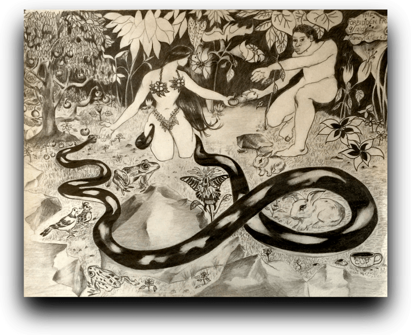 TheGardenTheTemptationofAdamandEve_3dpng